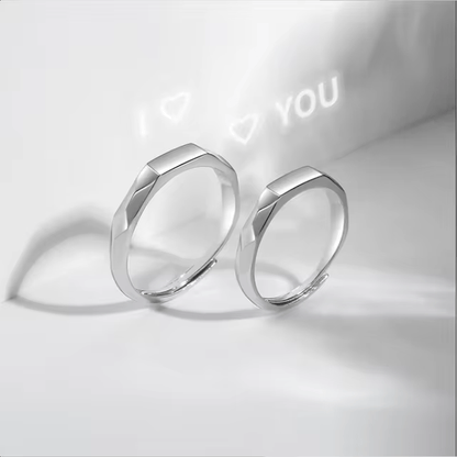 I ❤️ You - Light Reflection Rings - Sparkly Trees