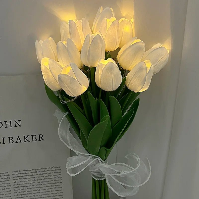 The Eternal Tulip LED Bouquet - Sparkly Trees