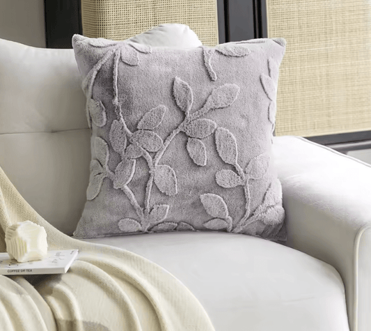 Velvet Ridge Luxe Sofa Cushion - Sparkly Trees